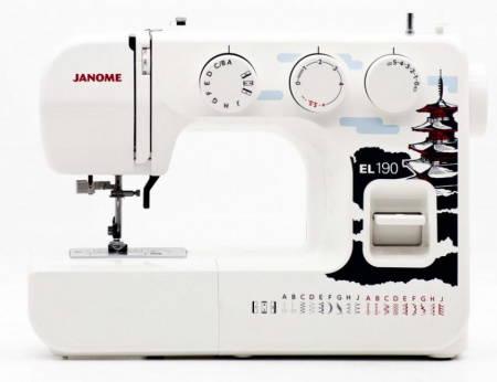 электромеханическая швейная машинка janome el-190