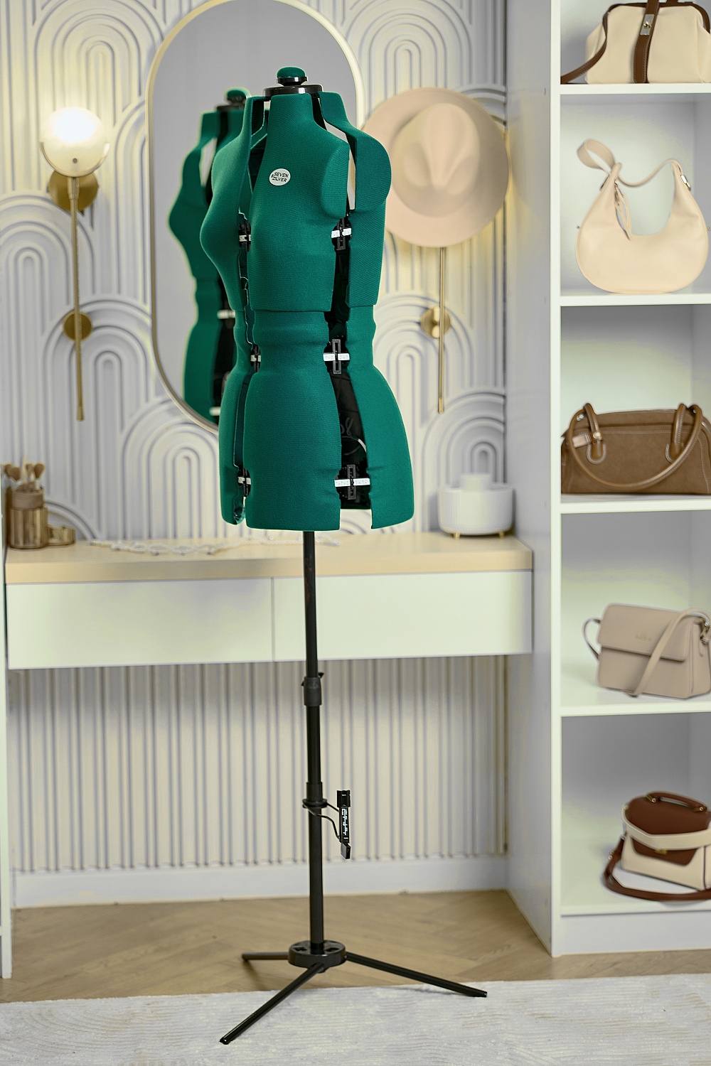 портновский манекен seven zilver fashion tailor «s» (42 - 52)