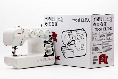 электромеханическая швейная машинка janome el-190