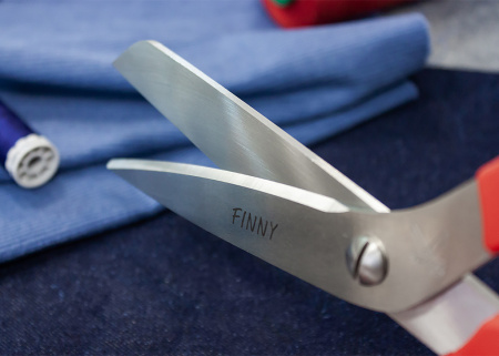 ножницы kretzer finny classic 763225 25 см раскройные для тяжелых тканей