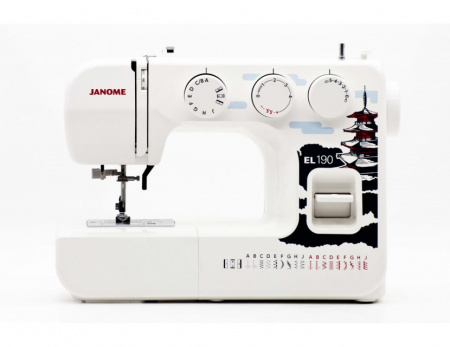 электромеханическая швейная машинка janome el-190