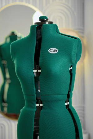портновский манекен seven zilver fashion tailor «s» (42 - 52)
